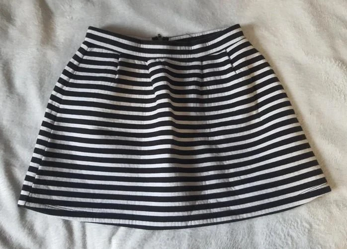 Jupe Bizzbee rayée noire et blanche 34 - XS